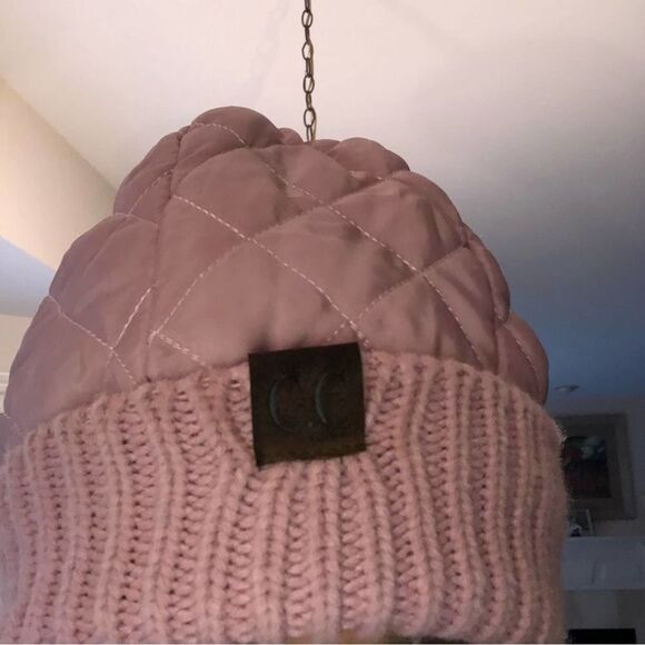 C.C Hat pink. Inside is soft plush. Only tried on. Like new. No tags - Picture 4 of 8